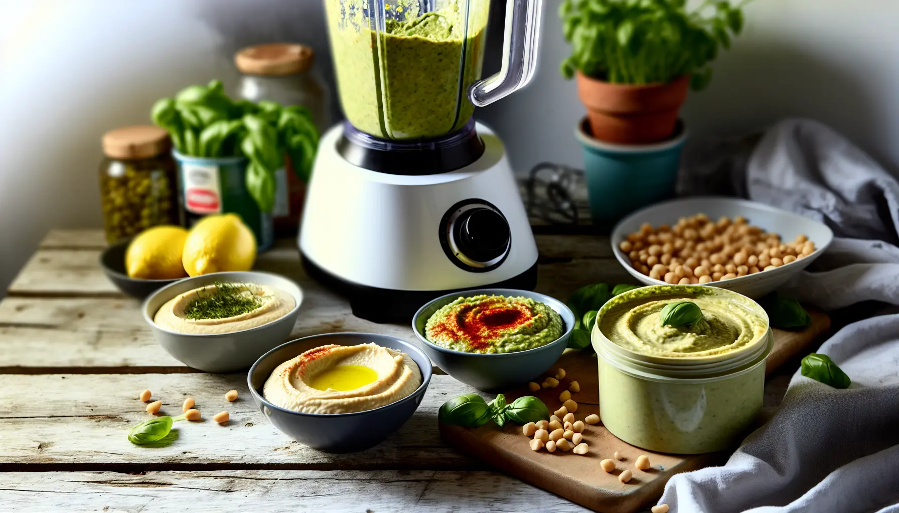 Blender til dips – hummus, pesto og mere