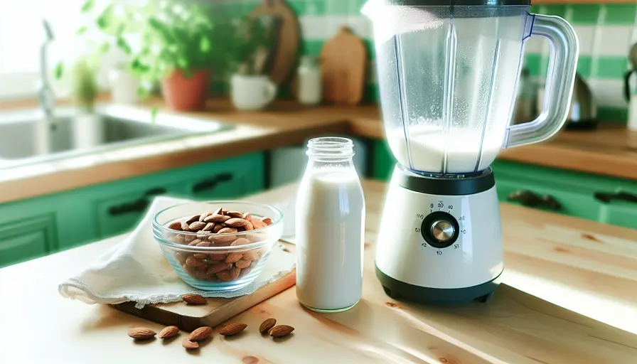 Sådan laver du hjemmelavet nøddemælk i blenderen