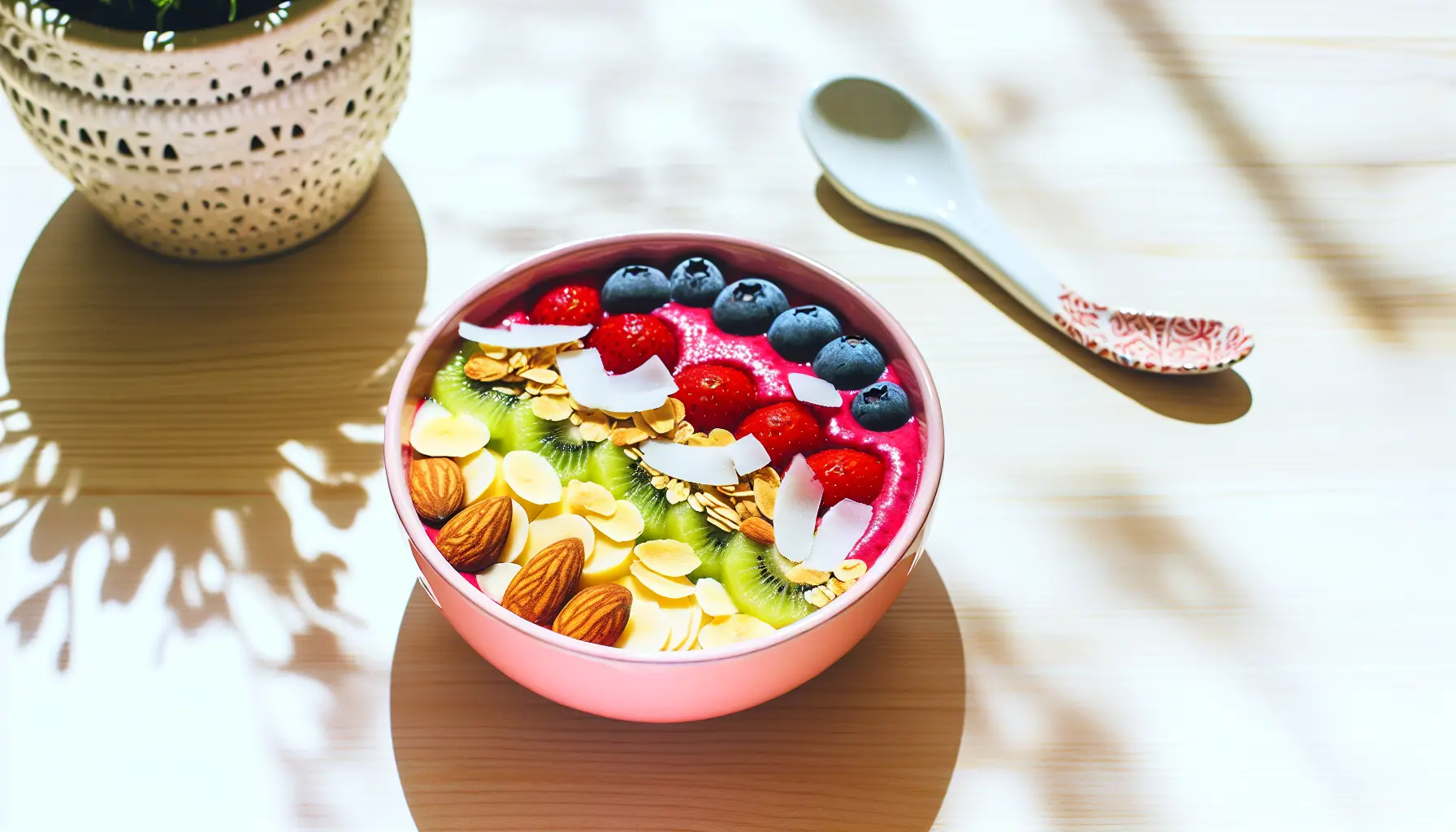 Smoothiebowls med knas og farver: En fryd for sanserne