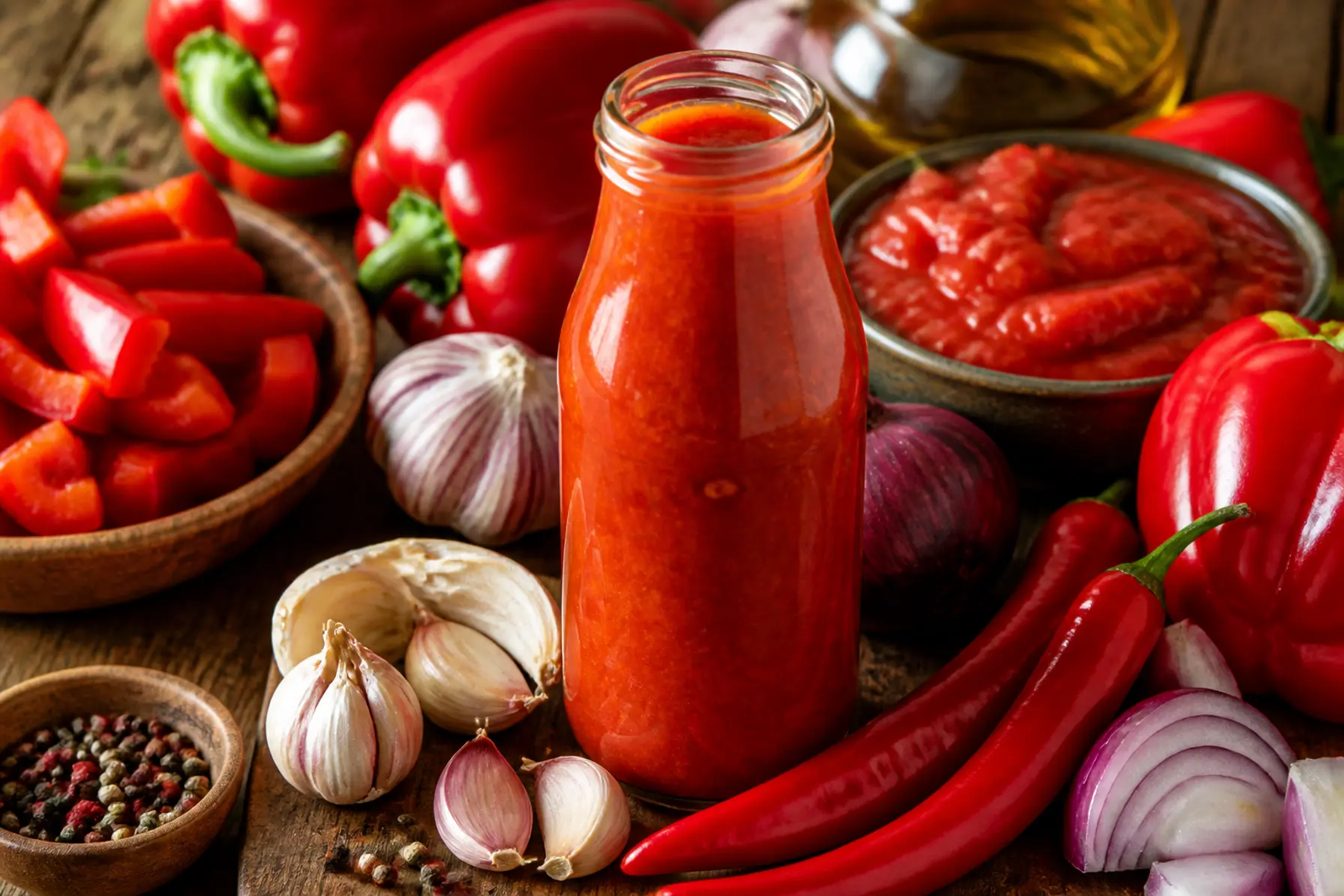Chilisauce i blender