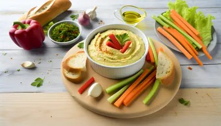 Grøntsagscreme til sandwich og dip