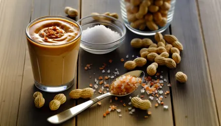 Karamelliseret peanutcreme med havsalt
