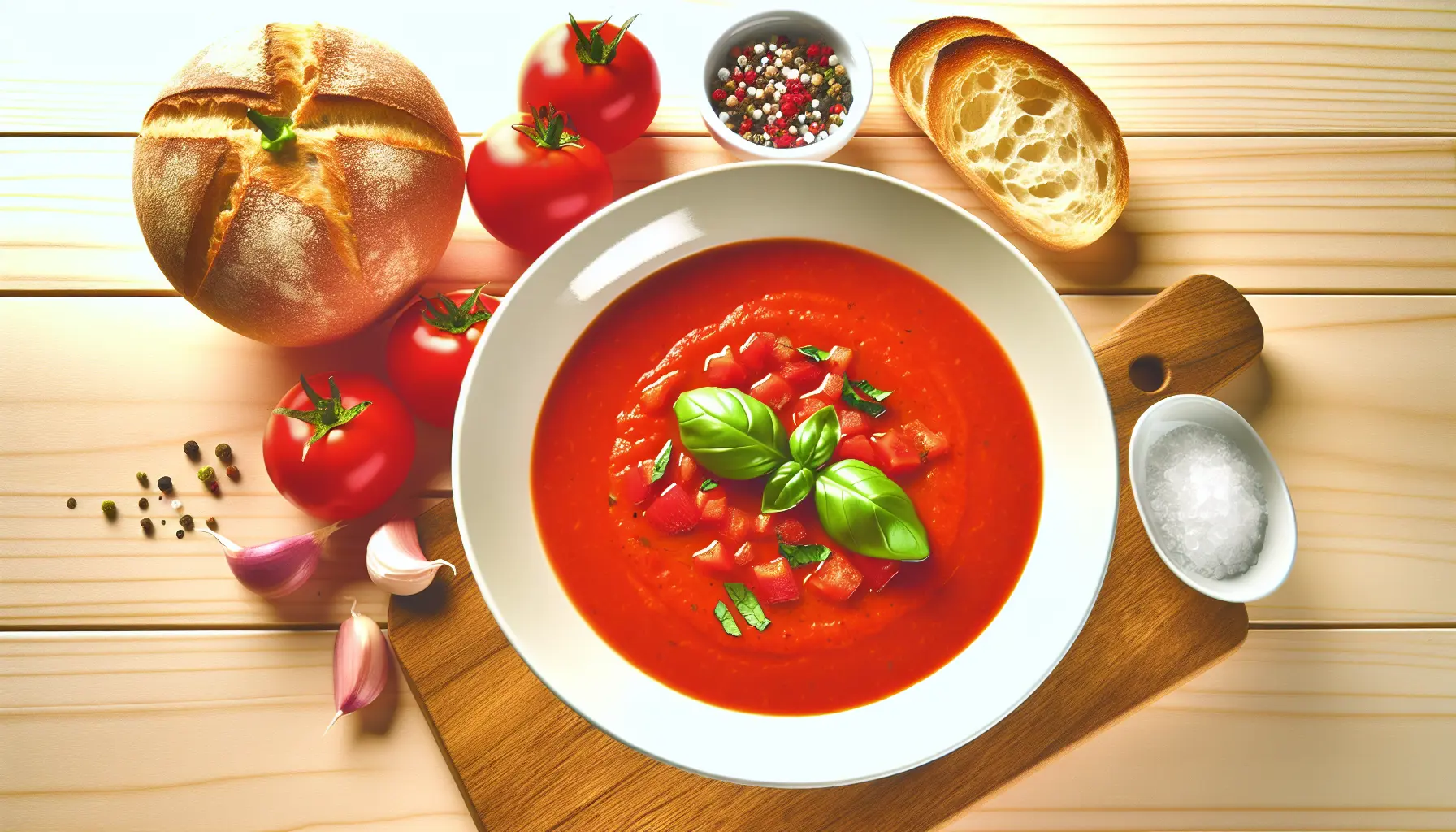 Simpel tomatsuppe til blenderen