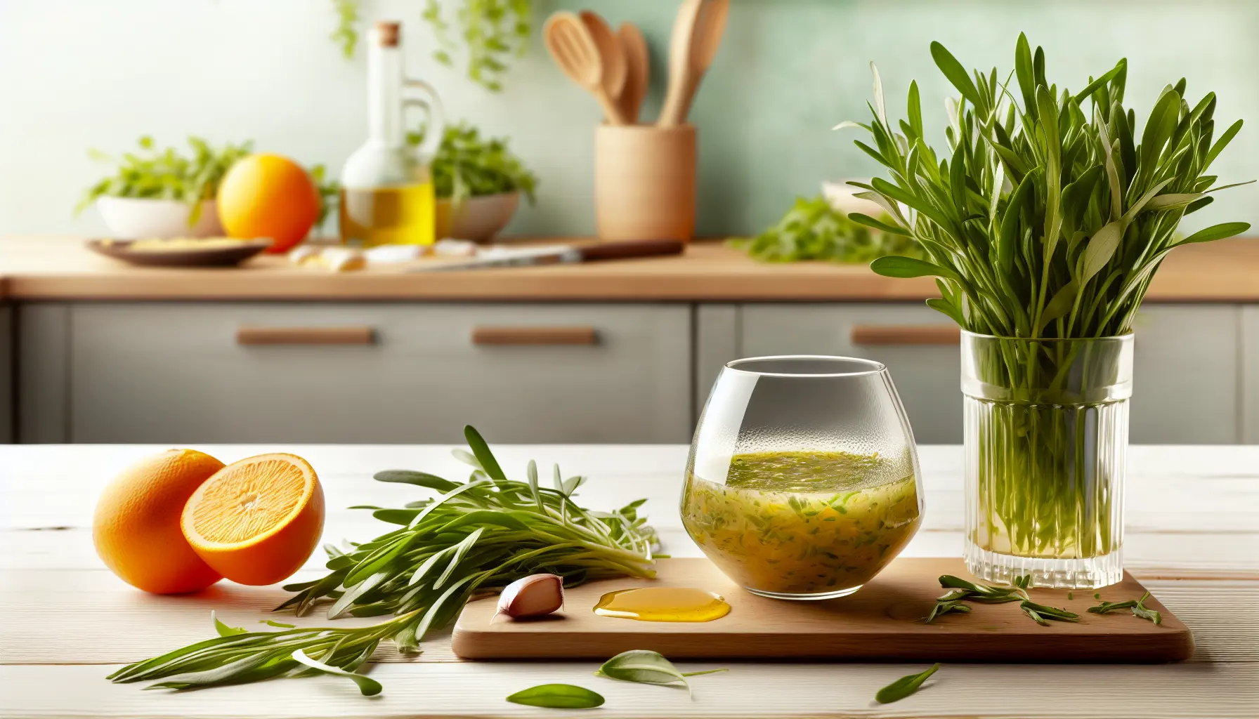 Sprød citrusvinaigrette med estragon