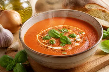 Tomatsuppe i blender